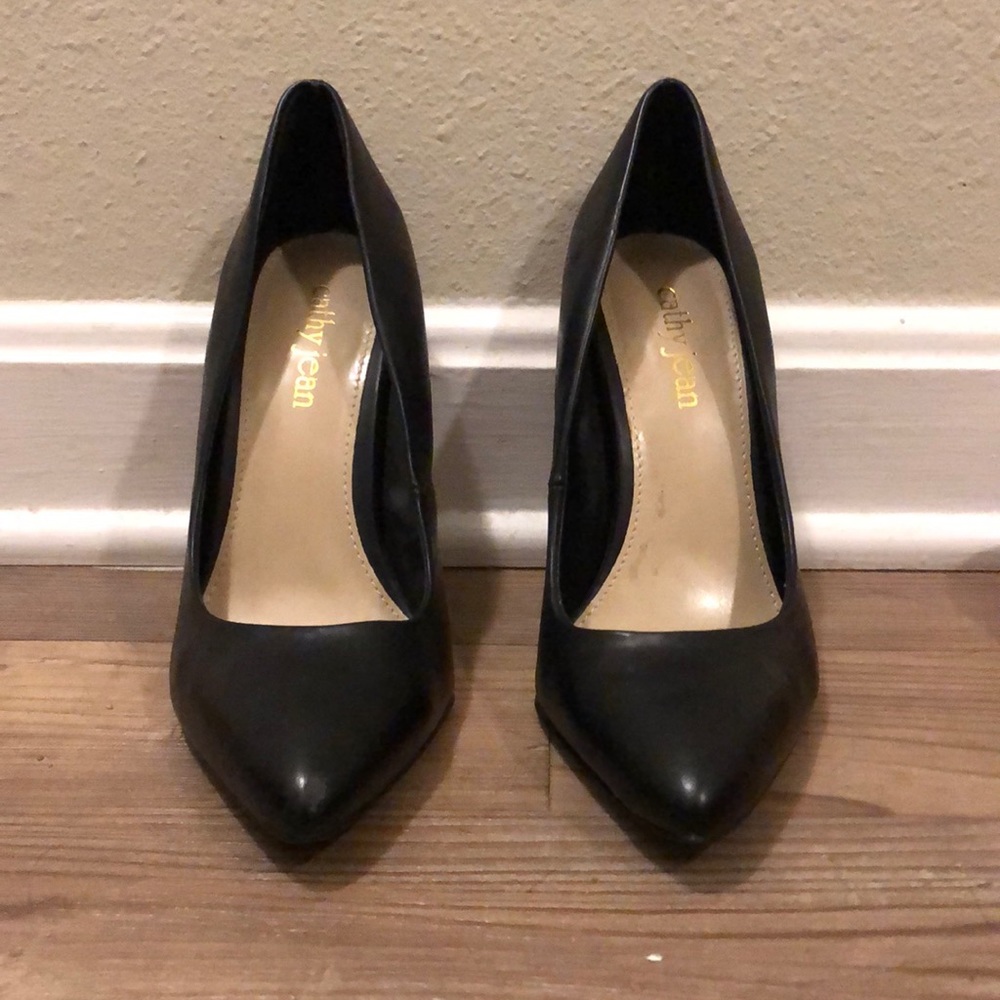 Black stilettos